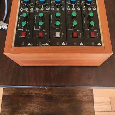 Trident 5 Channel B Range Microphone Preamp EQ Sidecar 1972 - Custom Racked Rare Vintage Legends Helios image 2
