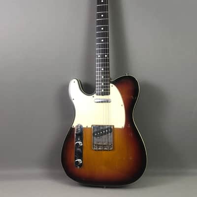 LEFTY! Vintage 1987 Fender ‘62 Reissue Double Bound 3 Tone Sunburst Custom Telecaster ‘60s Tele Rare Solid Alder Body 7.3 lb HSC image 2