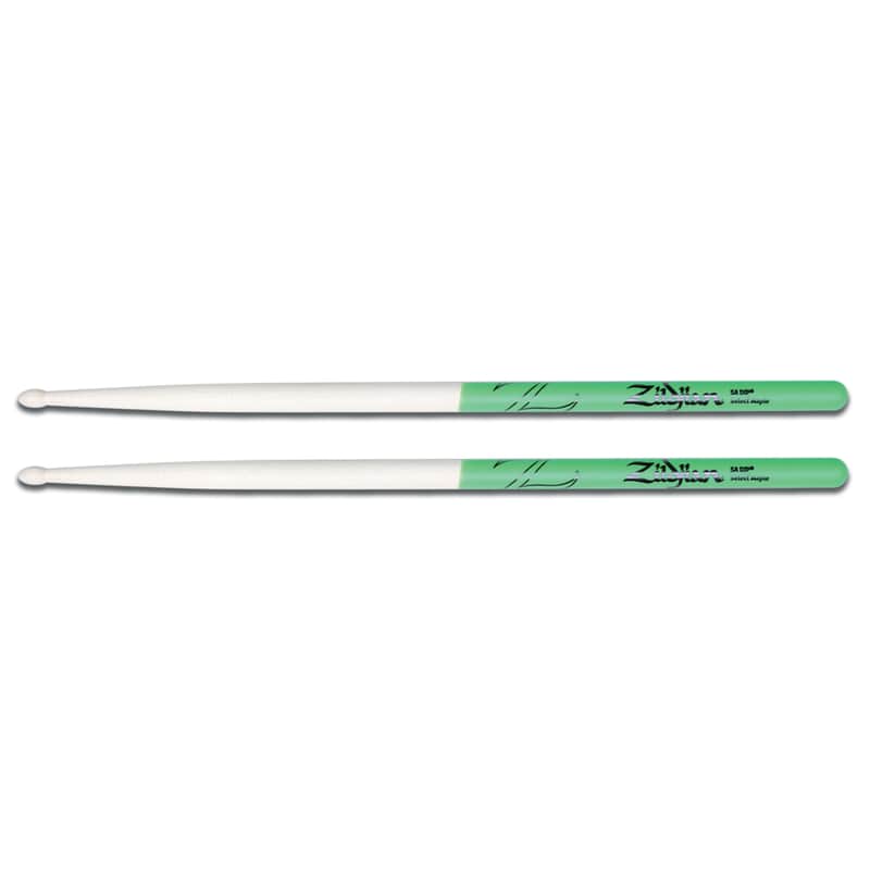 Zildjian 5A Maple Green DIP Drumsticks image 1