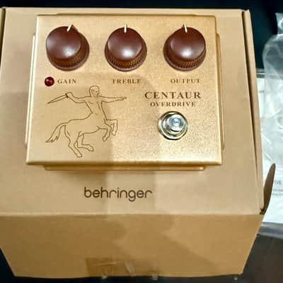 Behringer Centaur Overdrive 2025 - Present - Gold ***LIKE NEW***MINT*** image 1