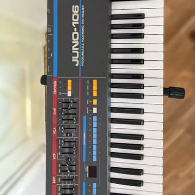 Roland Juno 106 - 6 New Voice Chips Included! + original case image 9