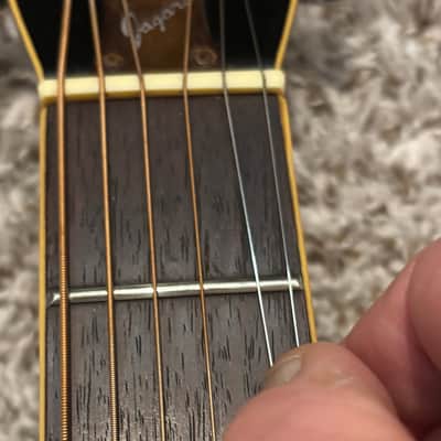 Jagard Acoustic Guitar MIJ JG 25 Early 70’s - Natural image 22