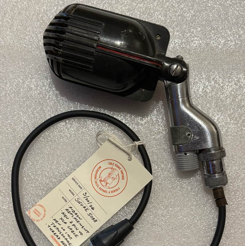 Shure 508 Stratoliner Ribbon Microphone 1940’s image 1