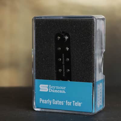 Seymour Duncan Pearly Gates Bridge Tele Humbucker Pickup - Black with Logo