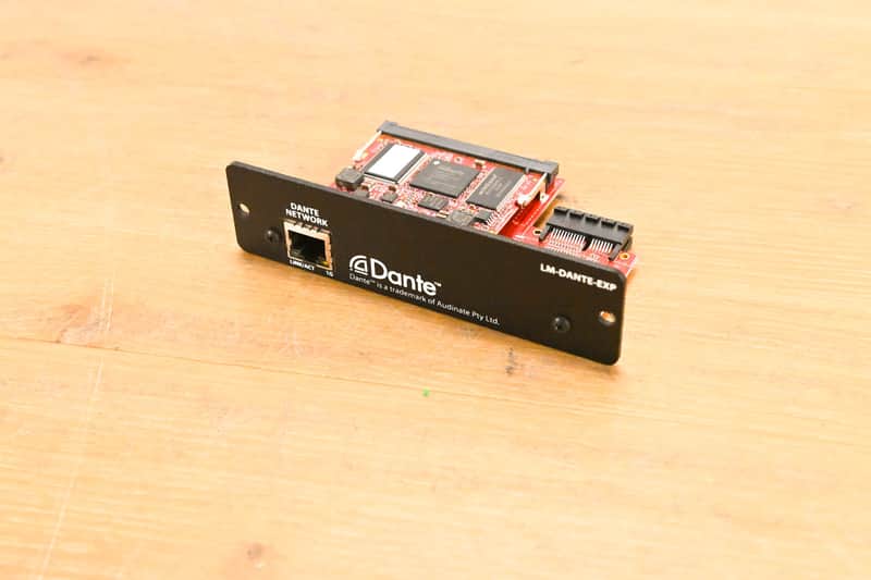DIGITAL AUDIO LABS Digital Audio Labs LM-DANTE-EXP Dante Option Card for Livemix