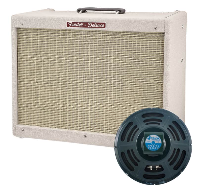 Fender Limited Edition FSR Blues Deluxe "Cream of Wheat" Reissue 40w 1x12" Guitar Combo Amp w/ Jensen P12Q Speaker image 5