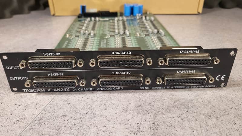 Tascam IF-AN24X 24 channels AD/DA converter for X48 image 1
