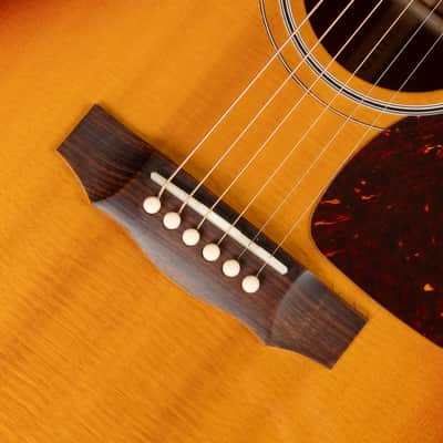 2021 Guild USA D-40 Traditional - Antique Burst Nitro | USA All Solid Dreadnought Acoustic Guitar Adirondack Red Spruce Bracing African Mahogany Back & Sides | CoA OHSC image 21