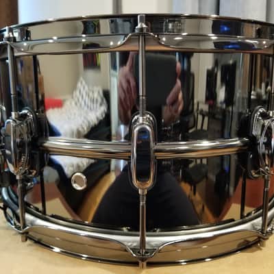 Tama LST158 SLP Big Black Steel Snare Drum - 15x8 image 6