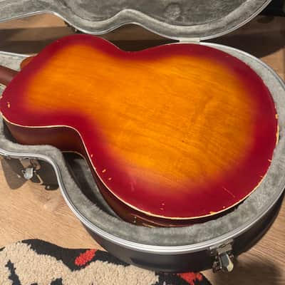 1951 Gibson L-4 F Hole Sunburst imagen 10