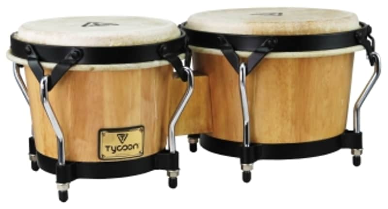 Tycoon Supremo Series Natural Finish Bongos STB-BN