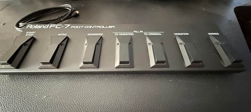Roland FC-7 2010-2020 - Metal noir image 1