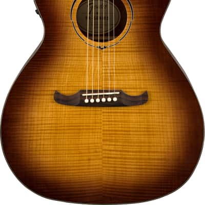 Fender : FA-345CE Auditorium LRL 3-Tone Tea Burst image 1