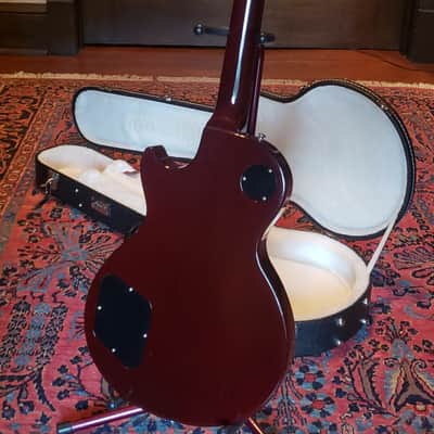 1994 Ebony Board Gibson Les Paul Studio Wine Red, Gibson Case 9.0 lbs Non-Chambered image 16