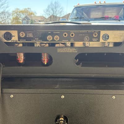 Fender Bandmaster amp head Silverface image 5