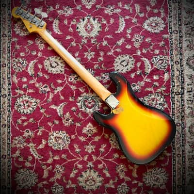 1963 Fender Precision Bass with Rosewood Fretboard - Sunburst Finish image 5