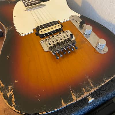 Luxxtone Choppa T Floyd Rose 2021 Aged Sunburst image 1