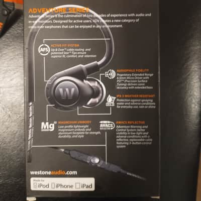 Westone ADV Alpha Adventure Series Earphones 2018 image 3