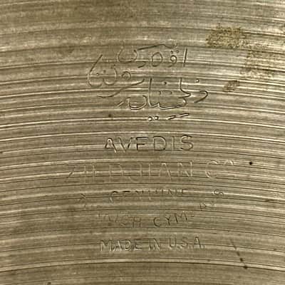 26" Zildjian A 1950s Large Stamp Light Ride Cymbal 4130g *Video Demo* image 4