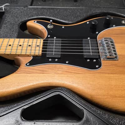 1985 Peavey Patriot Tremolo MADE IN USA Natural American Vintage 80s 1980's Super Strat with RARE original hard case image 3