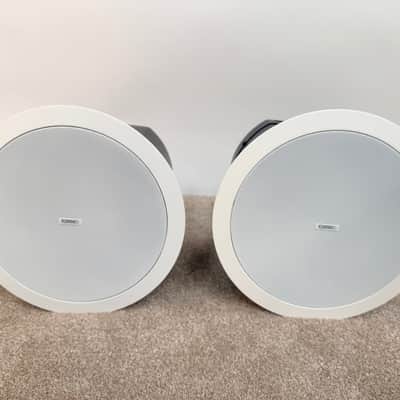 QSC AD-C6T-WH - Ceiling Speakers (Pair - White) - 70/100V - Like New w/ Original Box & Installation Kit image 4