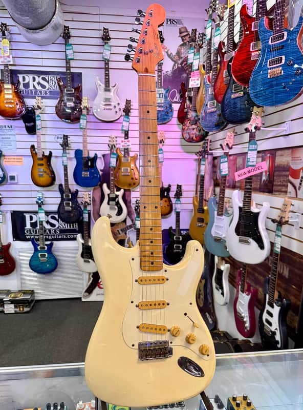 Squier Stratocaster Made In Japan, Cream White - Pre Owned image 1