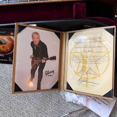 Gibson Custom Shop Alex Lifeson Les Paul Axcess - Viceroy Brown image 5