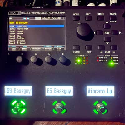 Fractal Audio FM3 Mark II Amp Modeler / FX Processor 2023 - Present - Black image 1