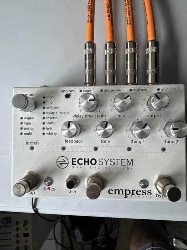 Empress Echosystem Dual Engine Delay 2010s - White image 1