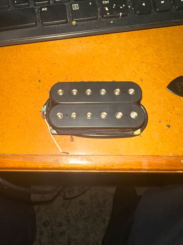 DiMarzio DP219FBK D Activator F-Spaced Neck Humbucker 2010s - Black image 1