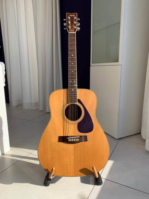 1980 Yamaha FG-345 Natural | Vintage Jumbo Dreadnought Acoustic