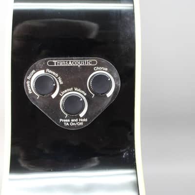Yamaha FGC-TA TransAcoustic Dreadnought Cutaway Acoustic-Electric Guitar Black image 16