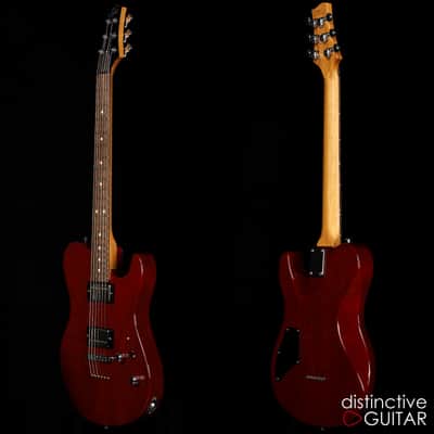 Suhr Oso w/Mahogany Body and Short Scale - Trans Red image 8