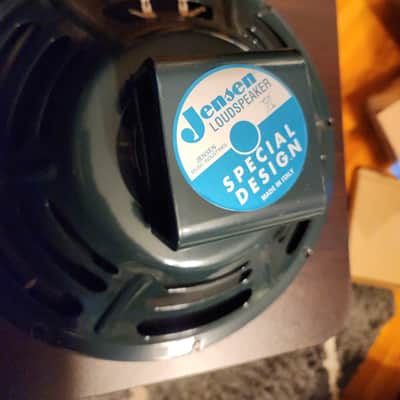 Jensen P12Q Vintage Alnico 12" 40-Watt 8ohm Guitar Speaker 2010s - Green image 1