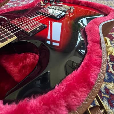 Gibson SG Standard '61 2022 - Cardinal Red Burst - Case - Paperwork image 7