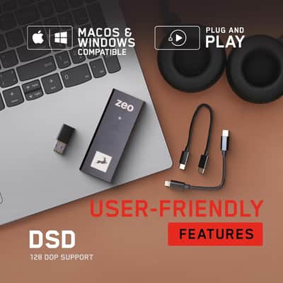 Antelope Audio Zeo Portable Hi Fi Audio Dac And Headphone Amp With Usb Input And 3.5 Mm Output image 5