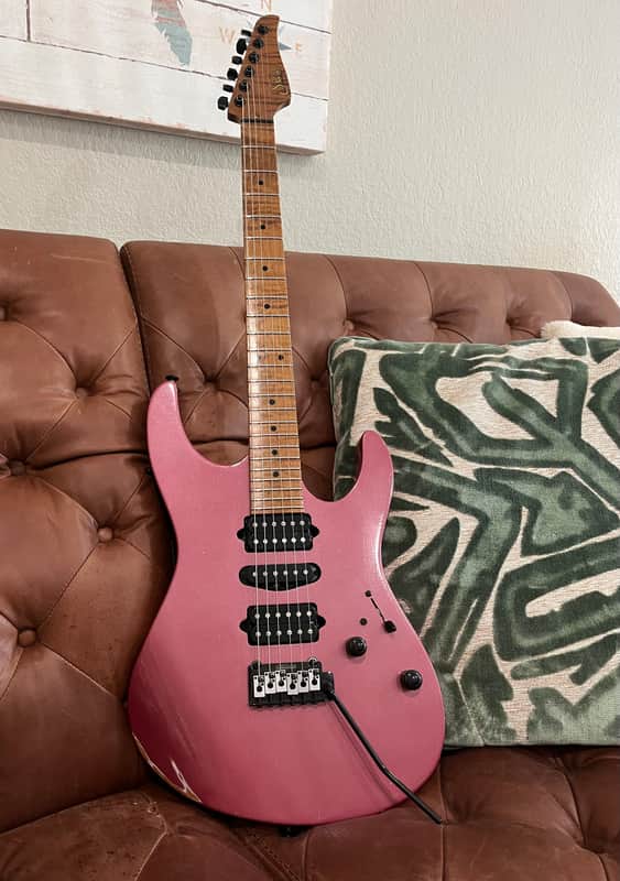 Suhr Eddies Guitars Exclusive Modern - Burgundy Mist image 1