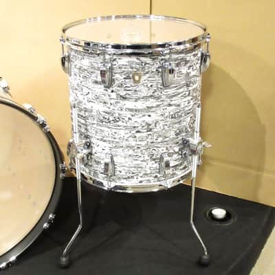 Ludwig L84233AXWAWC [Classic Maple 3pc Drum Kit - White Abalone Limited Edition -] [2024 limited color/Limited to 85 units worldwide] image 6