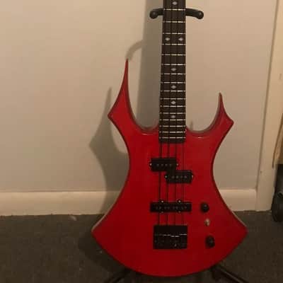 BC RICH. 90’s virgin bass guitar BC RICH VIRGIN 90 - Translucent Red image 2