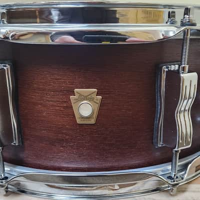Ludwig *Pre-Order* Legacy Mahogany Custom 5.5x14" 8 Small Twin Lugs Snare Drum | Made in the USA | Special Order | Authorized Dealer image 2
