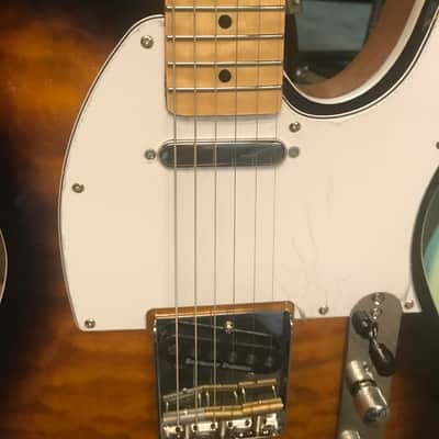 Partscaster Telecaster 2021 Sunburst/Quilt image 1