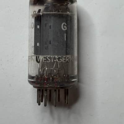 1962 Telefunken ECC83 / Computor / GAP / R High Grade Smooth Plate tests strong. image 2
