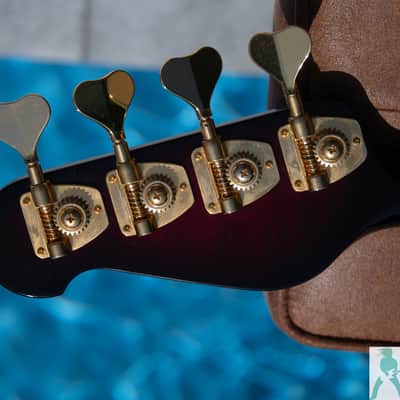 1985 Yamaha BBX-24 P/J Electric Bass - Cherry Burst - Made In Japan - Pro Set Up w Perfect Frets/Action/Intonation! image 5
