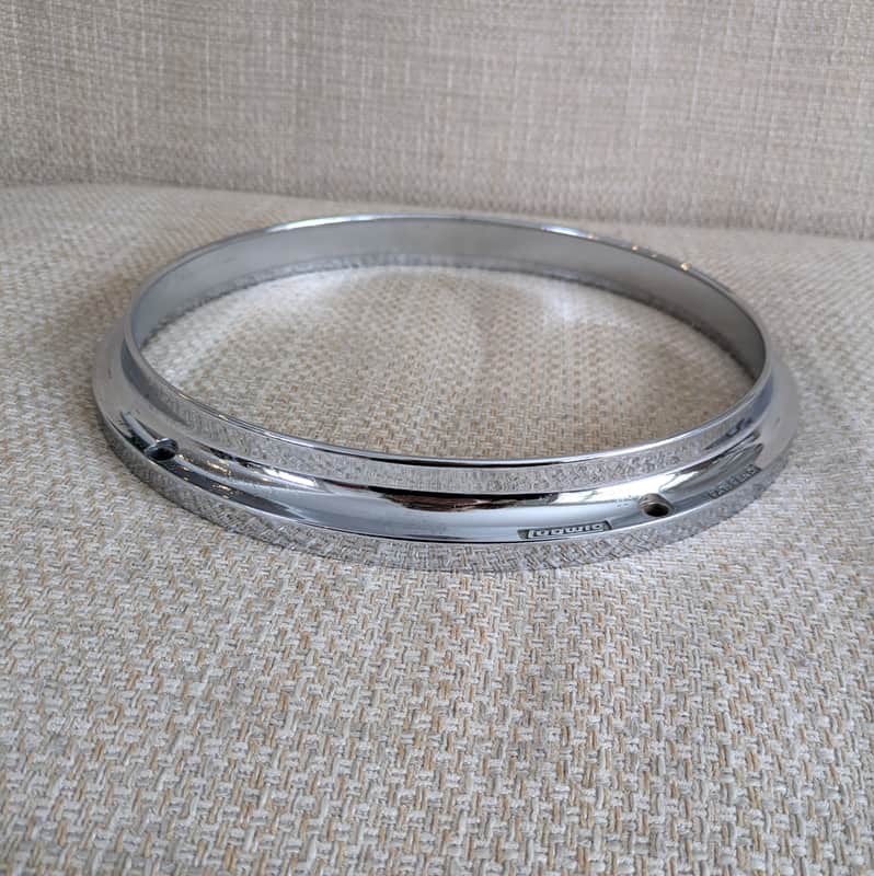 Ludwig Twin Channel Die Cast 10" Hoop 1970s image 1