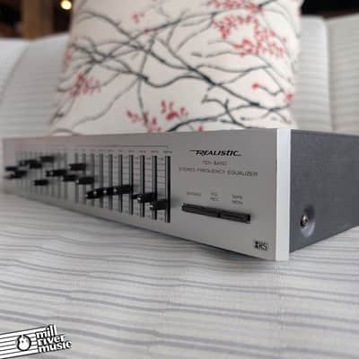 Realistic Ten Band Stereo Frequency Equalizer - Used image 1