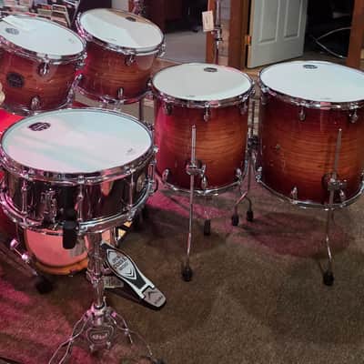 Mapex Armory Studioease 6-piece Shell Pack - Redwood Burst image 15