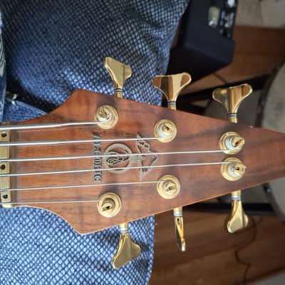 Alembic Europa 6-String Bass 1992 - Walnut Top image 5