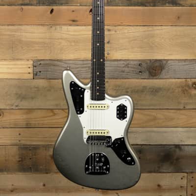 Fender Custom Shop '63 Jaguar Electric Guitar Aged Inca Silver w/ Case image 4
