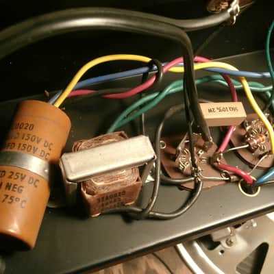 'Project' Vintage 1964 Kay 703-C All-Tube Guitar Combo Amplifier image 11