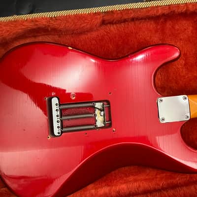 Fender American Vintage '62 Stratocaster 1985 - 1989 - Candy Apple Red image 16